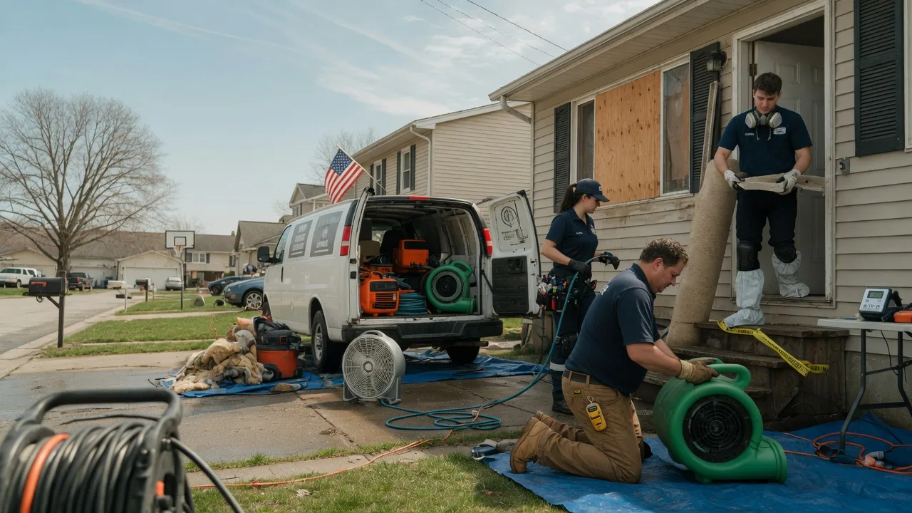 Water Damage Restoration in Saint Augustine, IL near me